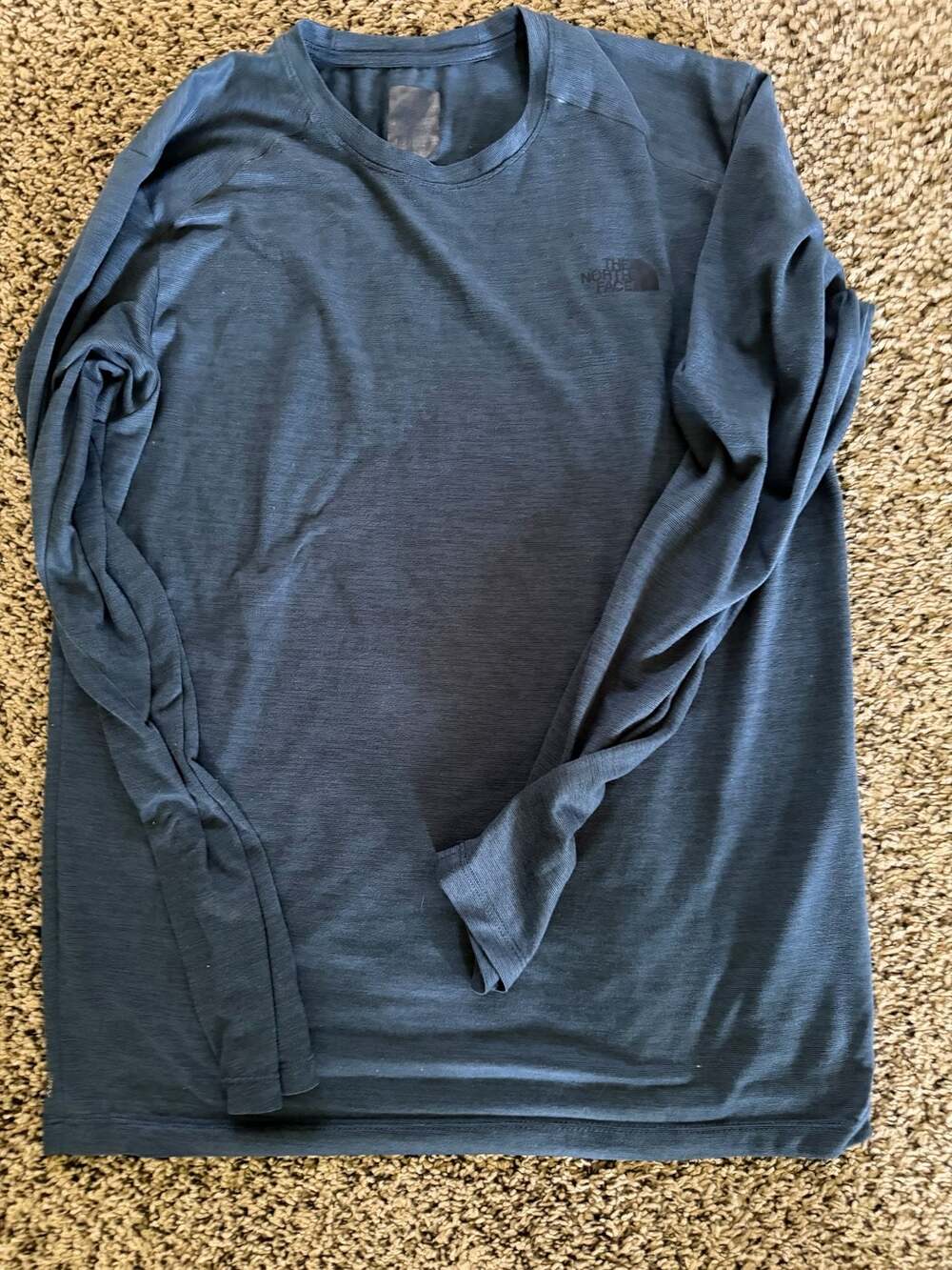 The North Face FlashDry Long Sleeve Technical Shirt Blue